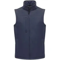 Regatta Herren Flux Softshell-Bodywarmer/Softshell-Weste, ärmellos, wasserabweisend (4XL) (Marineblau/Marineblau) - 4XL