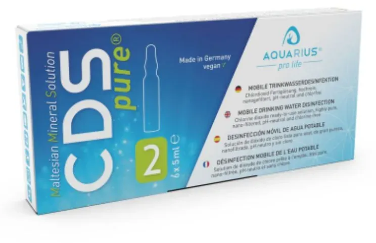 CDSpure Ampullen (6 x 5 ml) - Aquarius pro life