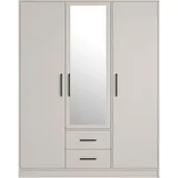masseno Drehtürenschrank VANO 150 x 190 x 56 cm Gelb