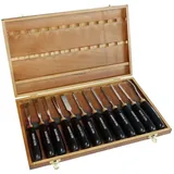 Holzmann Maschinen Holzmann Schnitzwerkzeug 12tlg SCH12TLG