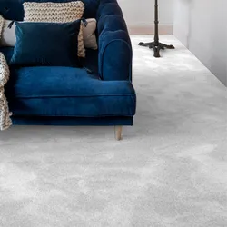 Teppichboden ANDIAMO "Schlinge Florenz", grau, B:400cm H:8mm L:700cm, Kunstfaser, Teppiche, Uni-Farben, Breite 400 cm, strapazierfähig & robust