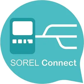 sorel® gmbh mikroelektronik Sorel LHCC Heizungsregelung mit Externes Relais - Türkis