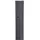 GAH Alberts Zaunpfahl 60 x 170 cm Schwarz/Aluminium