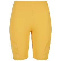 URBAN CLASSICS High Waist Tech Mesh Cycle Shorts Orange M