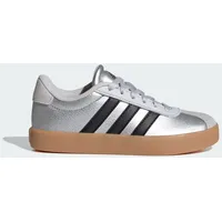 adidas VL Court 3.0 Silver Metallic / Core Black Light Solid Grey 38 2/3