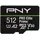 PNY Pro Elite Prime 512 GB, microSDXC 512GB Kit, UHS-I