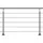 DOLLE Geländer-Set PS 010 150 cm Aluminium