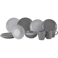 gimex Classic Line Geschirrset 16-tlg. grau