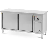 Royal Catering Wärmeschrank 160 x 60 x 85 cm - 30 bis 80 °C -