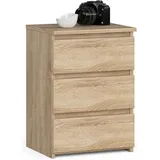 akord furniture factory OP0LCL340SON001 Nachtschränkchen - Nachttisch 3 Schubladen
