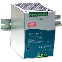 Meanwell Moxa SDR-480P-48 - Netzteil (DIN-Schienenmontage möglich)