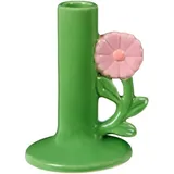 ib laursen Kerzenhalter Blume Keramik Grün