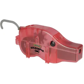 Pedro's Chain Pig Machine II Kettenreinigungsgerät rot/transparent