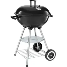 Tectake Kugelgrill schwarz