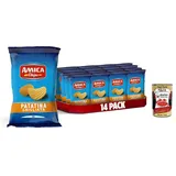 AMICA Chips Grigliata, 14x100g, glutenfreie Chips, gegrillt+Polpa