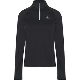 Odlo Fleecepullover Damen Besso I Midlayer mit Halbreißverschluss I Langarm Wandershirt