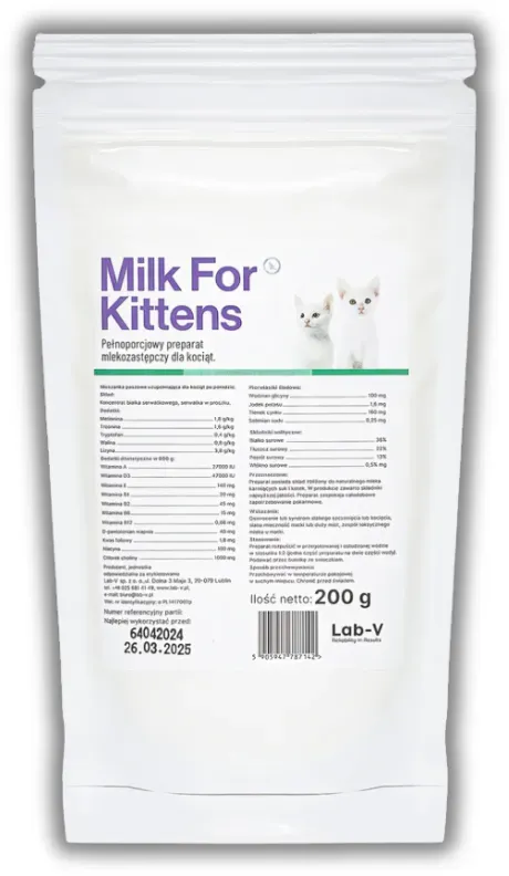 LAB-V Milch für Kätzchen 200g (Rabatt für Stammkunden 3%)