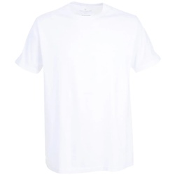 TOM TAILOR Herren T-Shirt, Vorteilspack - Lucky T, Halbarm, Rundhals, einfarbig Weiß 2XL 4er Pack (2x2P)