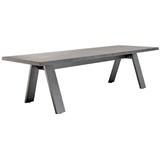 Solpuri Tisch Rock - 537 - Keramik quarzit grey