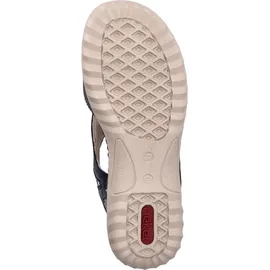 Rieker Sandalette Damen Blau 38