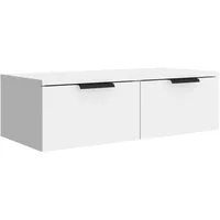 vidaXL Wandschrank 68 x 30 x 20 cm Weiß