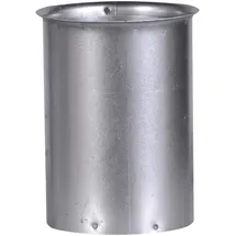 FireFix Wandfutter Metall Ø 80 mm doppelt schwarz