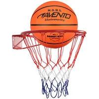 Sport-Tec Basketball Set inkl. Basketballkorb Basketball Basketballnetz und Basketballring