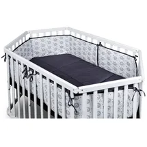 tiSsi tiSsi® Nestchen LION in grau für 6-Eck Laufgitter | Gr.: onesize