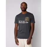 wat? APPAREL T-Shirt Not in the mood in India Ink Grey | Gr.: 48