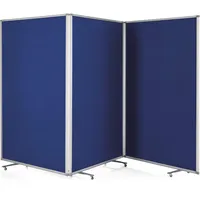 Magnetoplan Präsentationswand 361,0 x 180,0 cm Blau