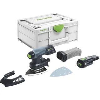 Festool DTSC 400-Basic Akku Deltaschleifer 18 V 100 x 150 mm Brushless + 1x Akku 3,0 Ah + Systainer - ohne Ladegerät
