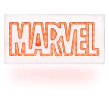 Paladone Marvel LED Neonlicht - Offiziell lizenziert, freistehendes oder wandmontierbares Licht-Schild - Gaming-Raum-Zubehör & Film-Memorabilien-Dekor