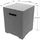 ELEMENTI Abdeckung für 5 kg Gasflasche 40 x 40 x 51 cm Beton Grau