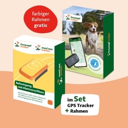 Fressnapf GPS-Tracker für Hunde + Befestigung orange