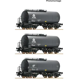 Roco 3-tlg. Set Kesselwagen 6600162 H0