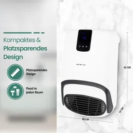 EMERIO BH-123818 2000 W Weiß