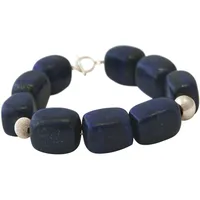 Gemshine Armband 'Lapis Lazuli' Armbänder & Armreife Grau Damen