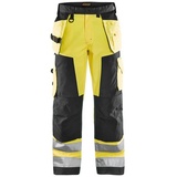 BLÅKLADER Blakläder unisex Warnschutzhose 1568 gelb, schwarz, Größe 58