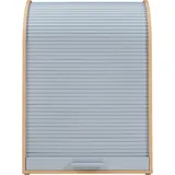 [en.casa] Rollladenschrank Kavlinge 80x60x40 cm Bambus/Grau