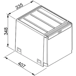 Franke Cube 40 Handauszug (134.0039.330)