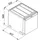 Franke Cube 40 Handauszug (134.0039.330)