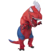 Marvel Spider-Rex aufblasbares Kostüm - aufblasbares Erwachsenenkostüm von Spider-Rex Dinosaurier mit Handschuhen