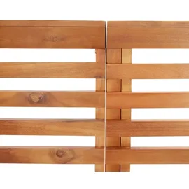vidaXL Garten-Eckbank 140 x 140 x 85 cm Braun