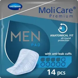 MoliCare® Premium MEN pad Inkontinenzeinlage 1687058 , 4 Tropfen, 1 Packung = 14 Einlagen