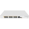 Cloud Router Switch CRS328 Dual Boot Rackmount Gigabit Managed Switch, 24x RJ-45, 4x SFP+, 450W (PoE) 1U Weiß