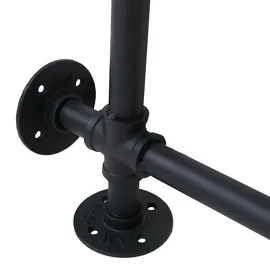 Mendler Raumteiler 203 x 100 x 20 cm Braun