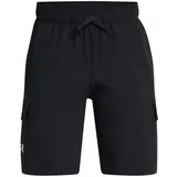 Under Armour Tech Woven Cargo Shorts Jungen 001 black/white L 149-160 cm