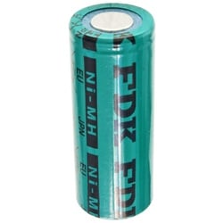 Sanyo HR-4/5AU NiMH Akku 4/5A , 2150mAh 43x17mm, NEU FDK ehemals Sanyo ohne Lötfahne