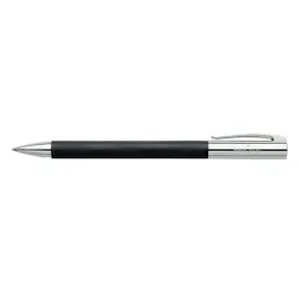 Faber-Castell Kugelschreiber AMBITION Edelharz schwarz,