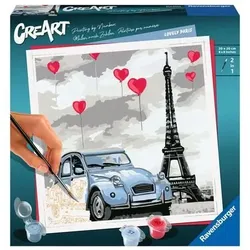 RAVENSBURGER 28996 Malen nach Zahlen Lovely Paris